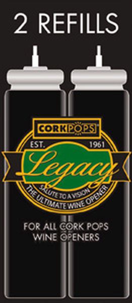Wine Opener Cork Pops Gas Refills 2