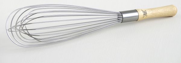 Standard French Whisk 14" Wood