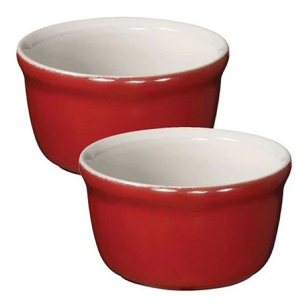 Ramekin Set/2 8oz., Rouge