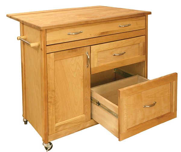 Cart Island Deep Drawer