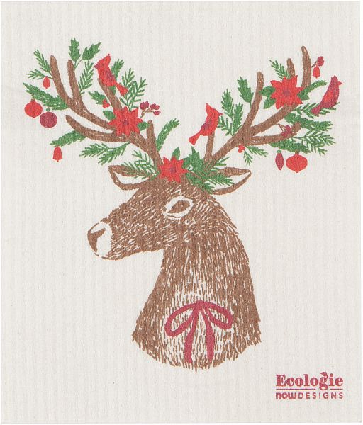 Swedish Sponge Cloth, Dasher Deer