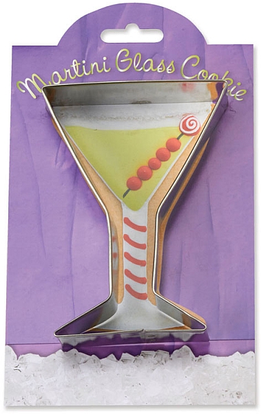 Martini Cookie Cutter Carded