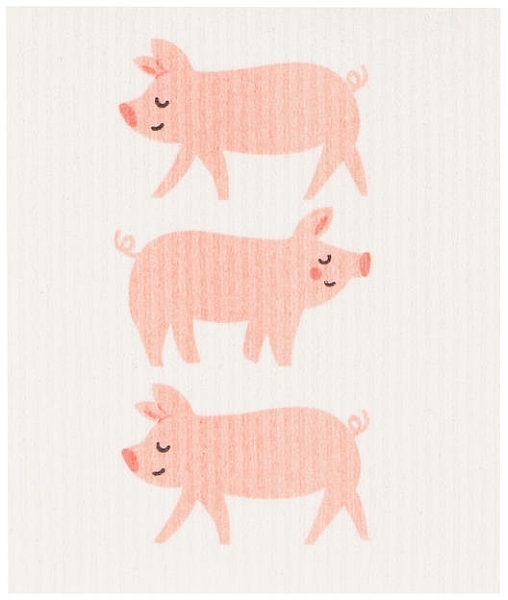 Swedish Sponge Cloth, Penny Pig