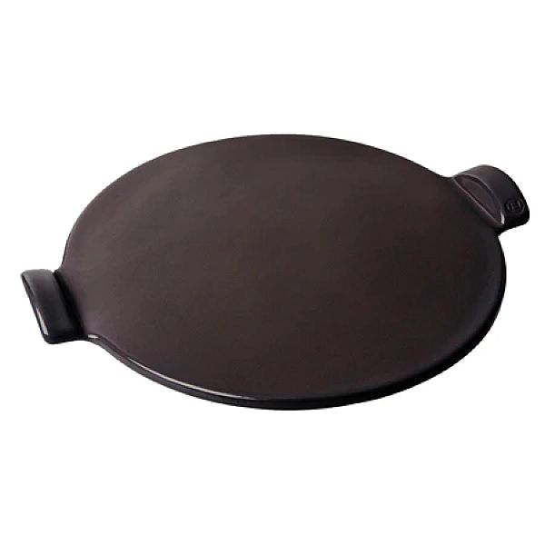 Pizza Stone Round Smooth, Charcoal