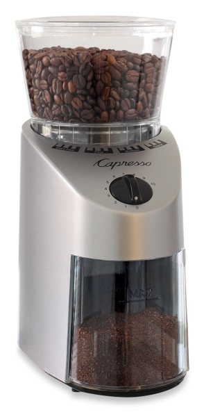 Capresso Infinity Burr Grinder Silver