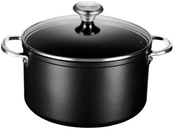 TNP Nonstick Stockpot 6.3qt. W/Glass Lid