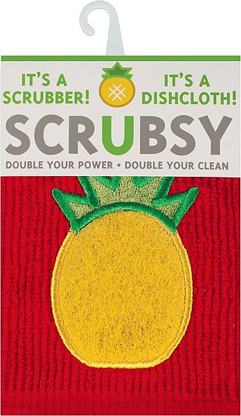 Scrubsy Cloth/Scrubber Pineapple