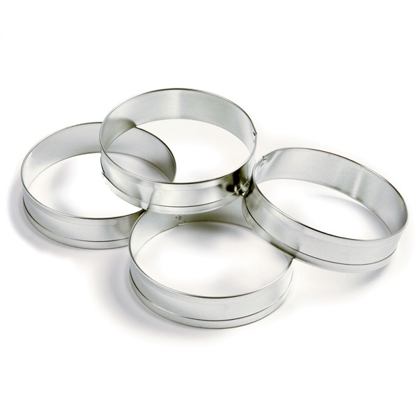 English Muffin Rings, Set/4