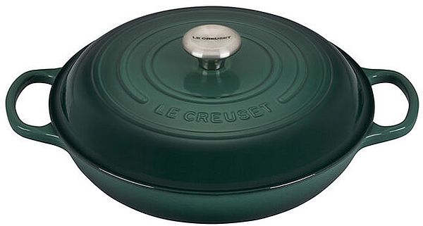 Braiser 3.5qt. Enameled Cast Iron, Artichaut