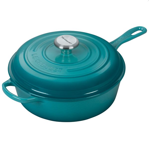 Cassadou 3.75qt. Enameled Cast Iron, Caribbean