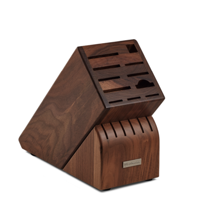 Knife Block 17 Slot Black Walnut