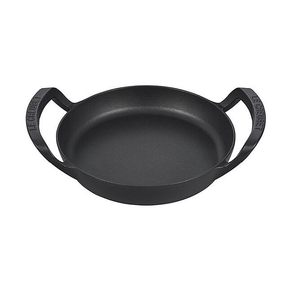 Alpine Outdoor Matte Black Enamel Cast Iron 10" Skillet