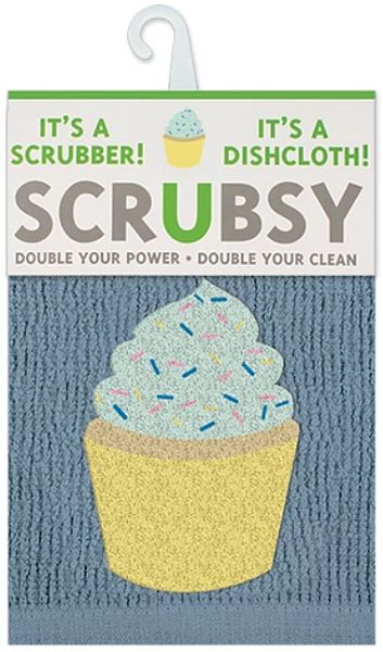 Scrubsy Cloth/Scrubber Cupcake