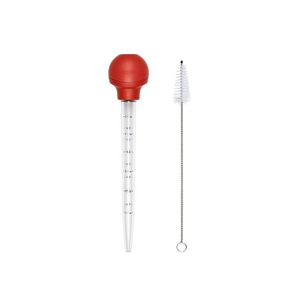 Baster W/Brush Red