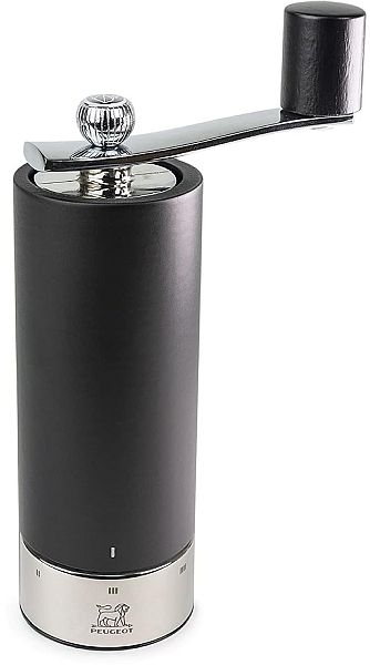 Isen Matte Black Pepper Mill 7"