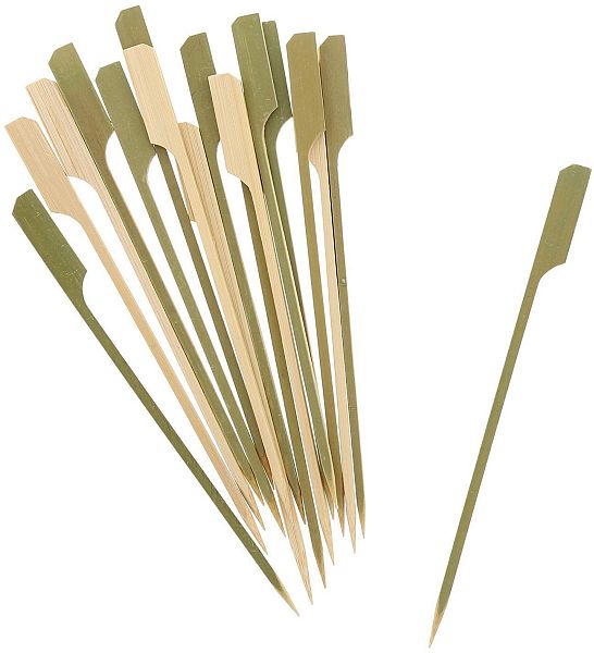 Skewers, 7" Flat Bamboo