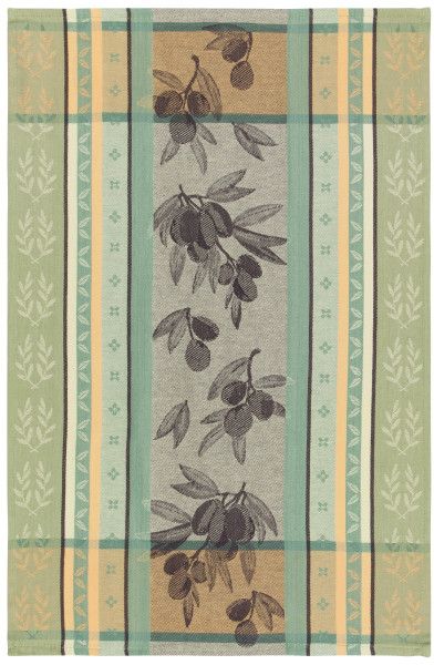 Dishtowel, Jacquard Olives