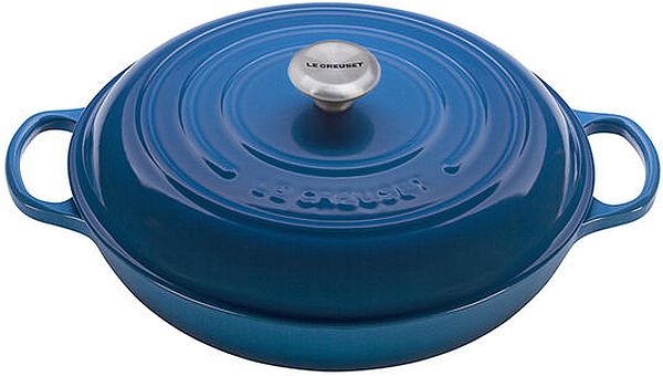 Braiser 5qt. Enameled Cast Iron, Marseille