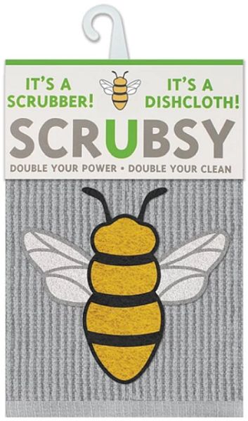 Scrubsy Cloth/Scrubber Bee