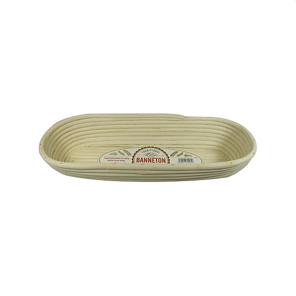 Banneton Basket, Oval 16"x6.3"x3"