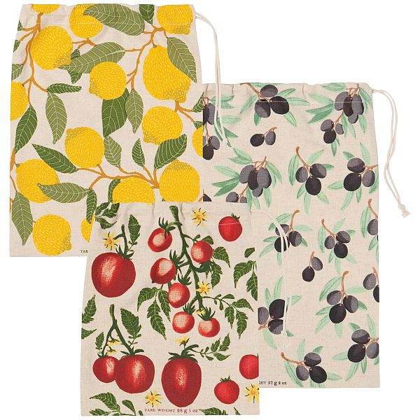 Bags, Produce Mediterranean Set of 3