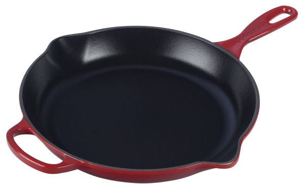 Skillet 11.75" Enameled Cast Iron, Cerise