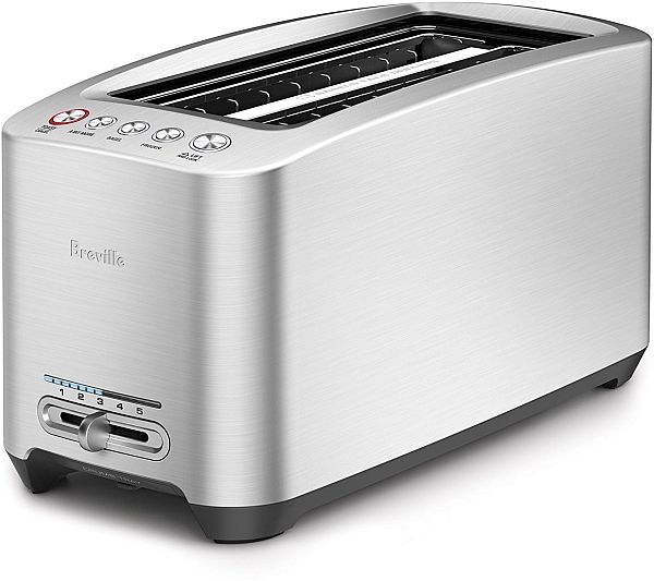 Die-Cast 4-slice Long-slot Smart Toaster™