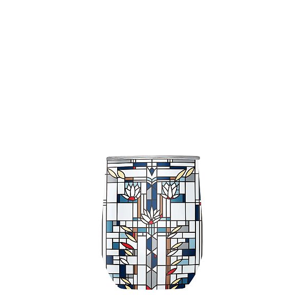 12oz Wine Tumbler Frank Lloyd Wright Water Lilies