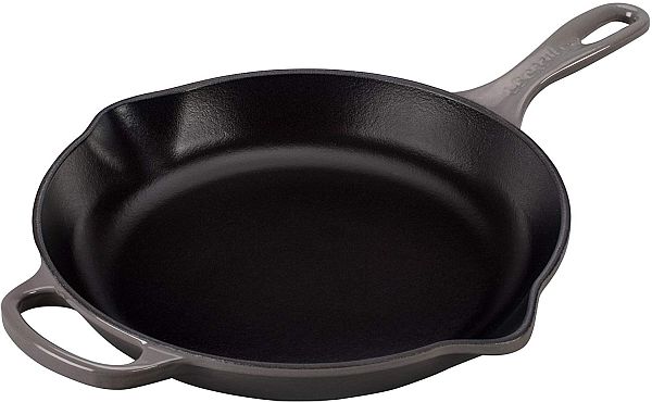 Skillet 10.25" Enameled Cast Iron, Oyster