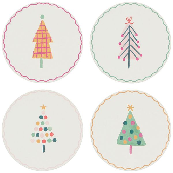 SoakUpCoasters Glitzmas Set/4