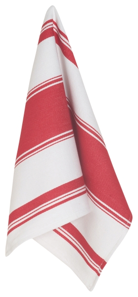 Dishtowel, Symmetry Red