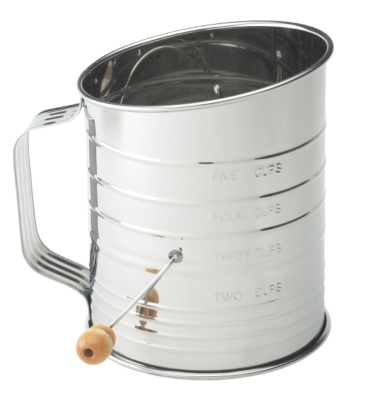 5 Cup Crank Sifter