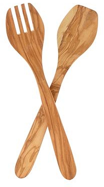 Olivewood Salad Servers