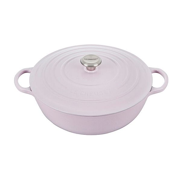 Chefs Oven 7.5qt. Enameled Cast Iron, Shallot