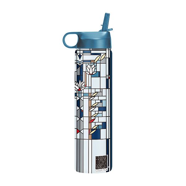 24oz Water Bottle Frank Lloyd Wright Water Lilies