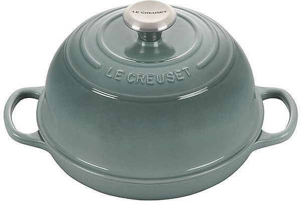 Bread Oven 9.5" Enameled Cast Iron, Sea Salt