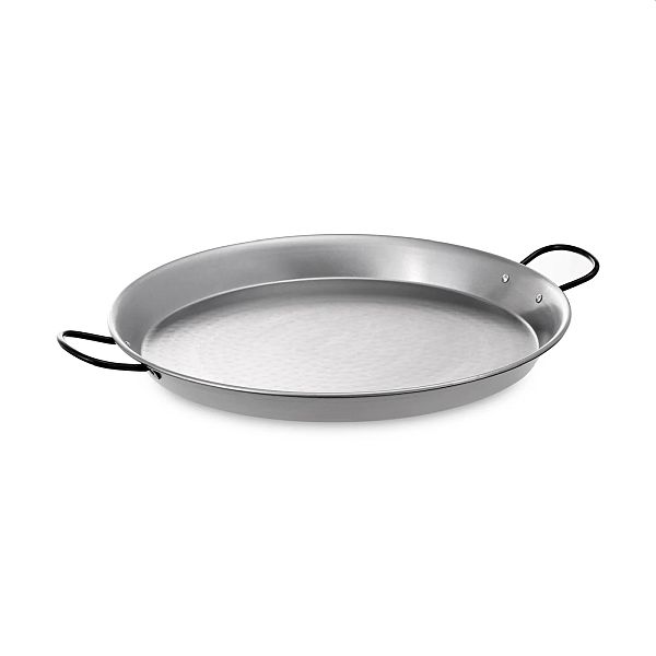 Paella Pan 17" Polished Steel