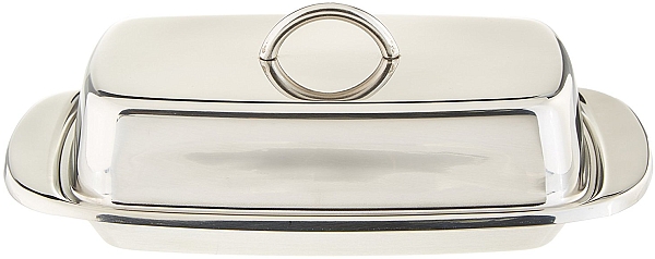 Double Stainless Butter Dish