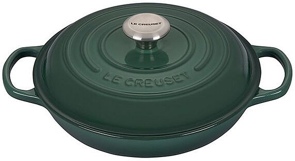 Braiser 2.25qt. Enameled Cast Iron, Artichaut