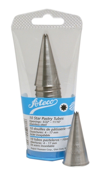 Pastry Tube Set, Star