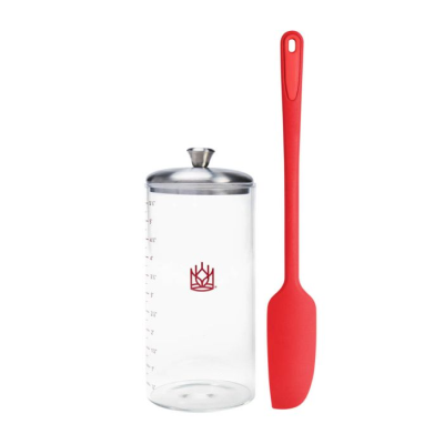 1 Pint Sourdough Crock/Spatula