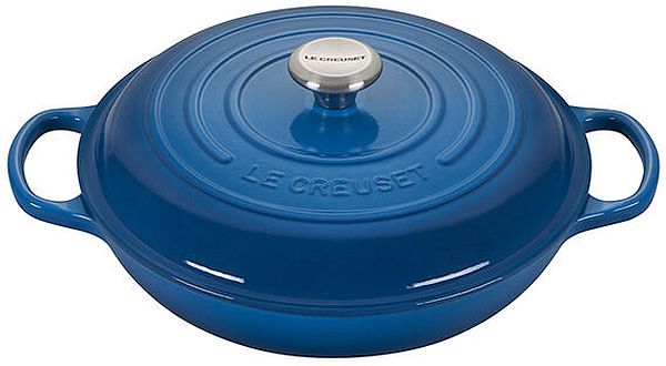 Braiser 3.5qt. Enameled Cast Iron, Marseille