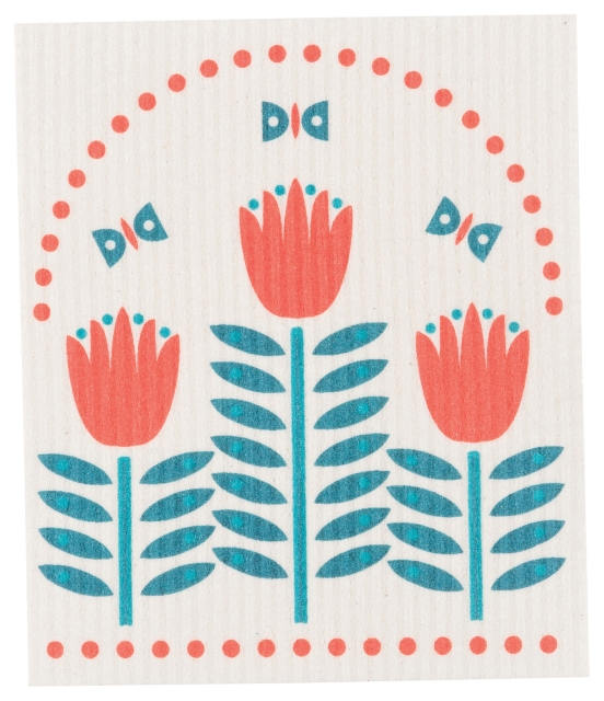 Swedish Sponge Cloth, Tulip