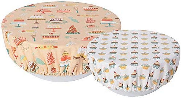 Bowl Covers, Cake Walk Set of 2