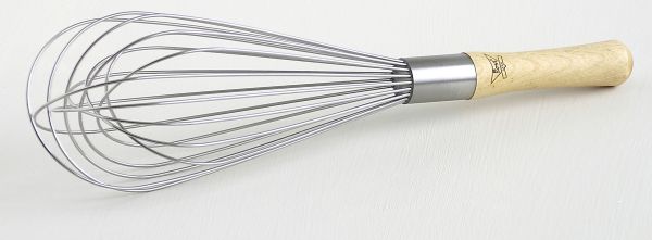 Balloon Whisk 12" Wood