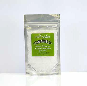 Salt, White Shimmer Hawaiian Sea Salt