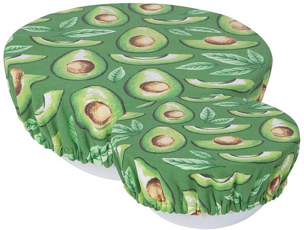 Bowl Covers, Avocados Set of 2