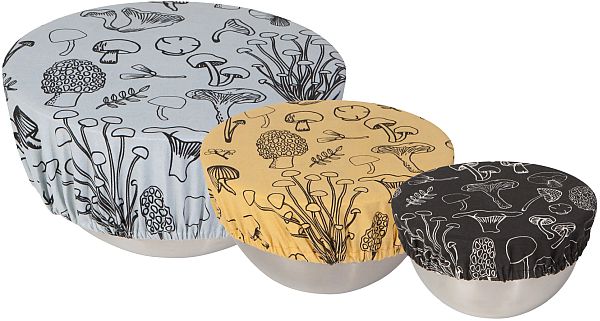 Bowl Covers, Fungi Set of 3