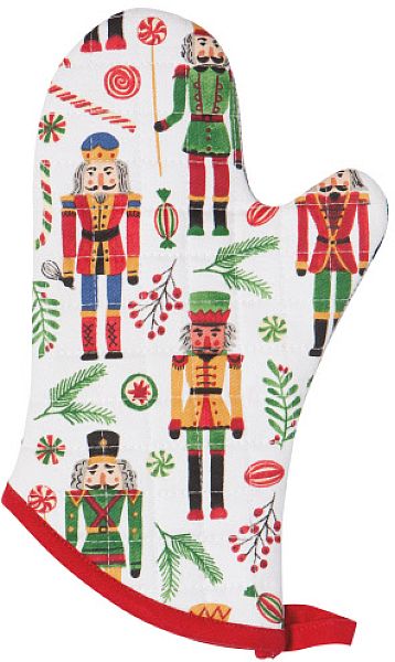 Oven Mitt, Nutcracker