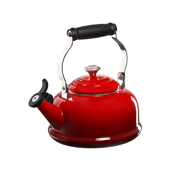 Teakettle 1.7qt. Whistling, Cerise